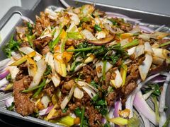 爆炒孜香羊肉-建哥老菜馆(瑞达公寓一店)