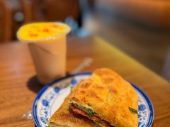 韭菜蛋饼-老客满蛋饼(双塔市集店)