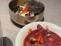 -草家酱蟹炭火烤肉店(珲春南路二店)