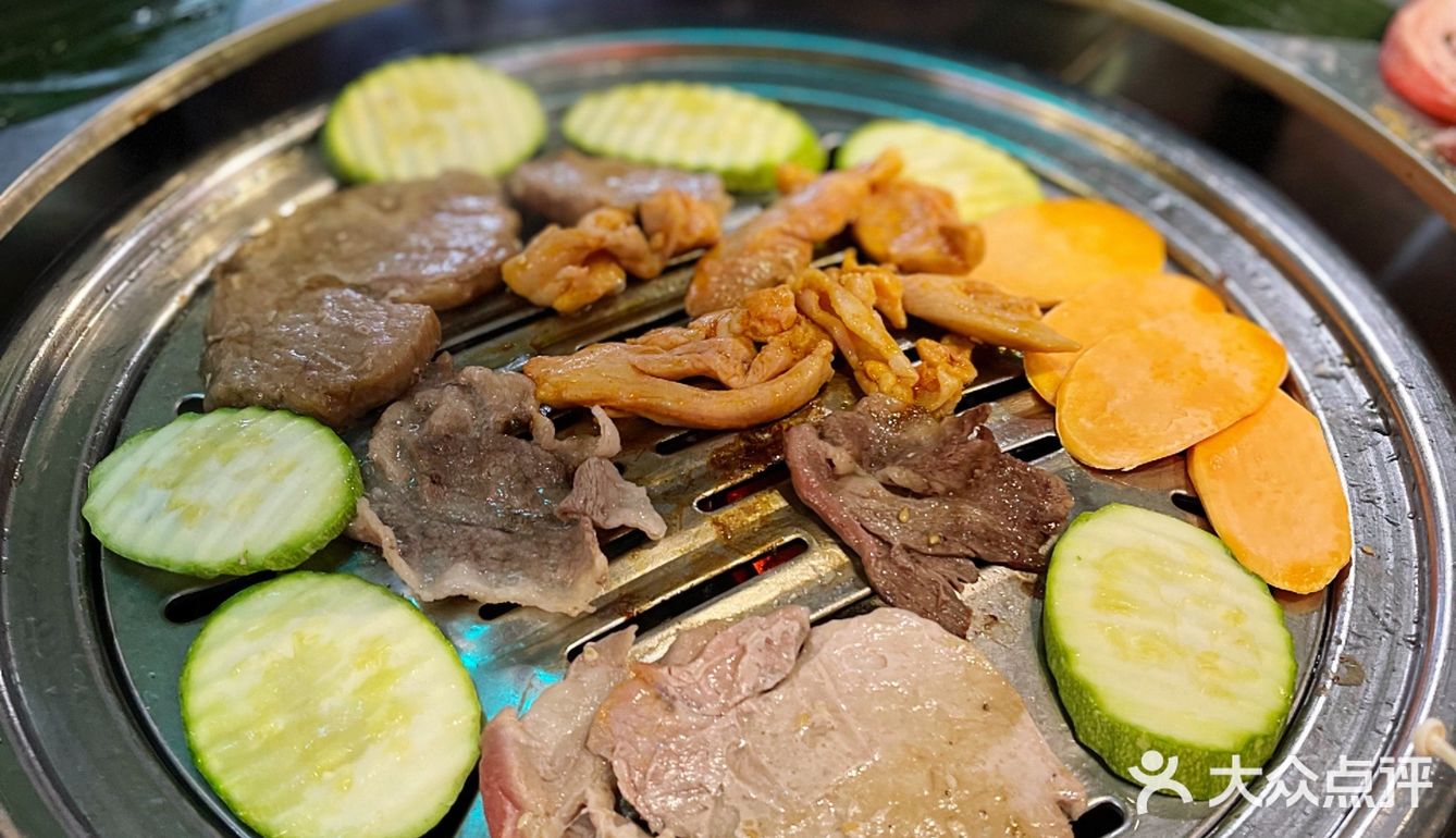 福州烤肉/呼啦圈套餐七种肉吃到巨爽爽