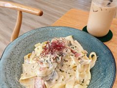 蘑菇汁培根宽面-A30 BISTRO