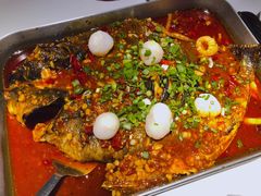 荔枝香辣烤鱼-鱼酷活鱼烤鱼(沈阳大悦城店)