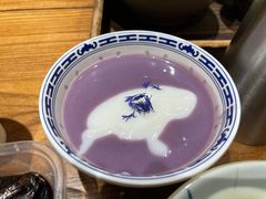 芋泥麻薯-李百蟹·江南蟹黄面·河景餐厅(夫子庙总店)