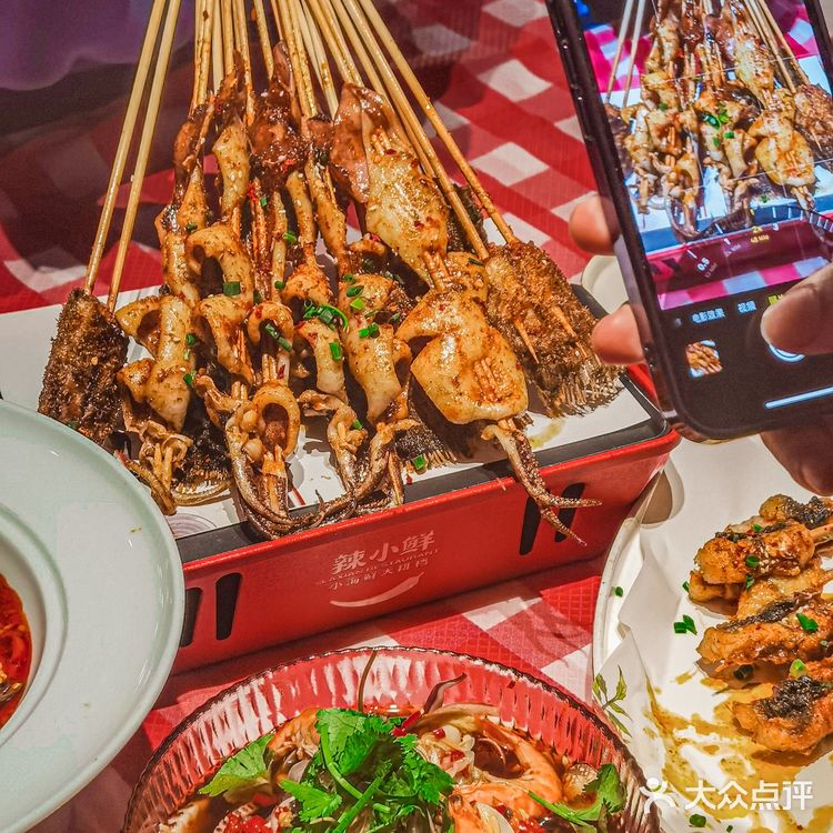 南昌巨好吃的海鲜烧烤🦑我终于吃上了‼️