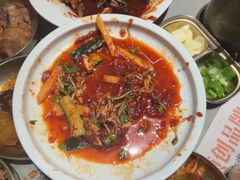 -草家酱蟹炭火烤肉店(珲春南路一店)