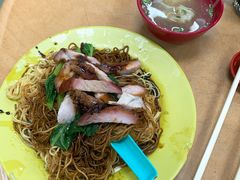 叉烧捞面-丽丰茶冰室