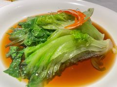 白灼罗马生菜-悦融琥珀·京鲁菜·海味珍品(西单店)
