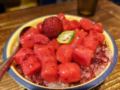 杨梅冰汤圆-马厂老火锅(湛江路店)