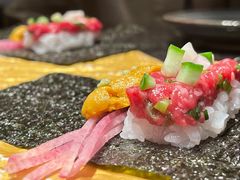 海胆生牛肉手卷-老乾杯和牛烧肉(王府中环店)