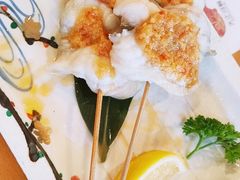 碳烤蒜香河豚鱼串-天正河鲀·河豚亭(大连店)