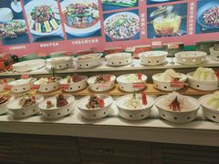 自助调料区-鸽子侯·家宴·平价海鲜(市图书馆店)