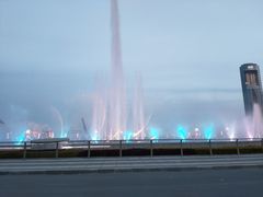 -大连星海广场音乐喷泉