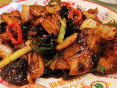 老干妈回锅肉-潮庭港式茶餐厅·熊仔奶茶(同济广场店)