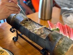 竹筒鸡-61号餐吧(兴坪古镇漓江店)