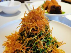 巧拌豆苗-四季民福烤鸭店(前门廊房二条店)