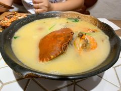 膏蟹汤面-十面欢腾·海鲜面·台式Bistro(长乐路店)