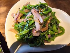 马拉盏炒通菜-大头虾越式风味餐厅(光明广场店)