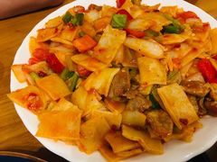 炒面片-巴依老爷新疆美食(常营店)