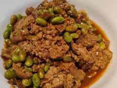 毛豆子煎臭豆腐-虎哥私房菜(馒头山店)