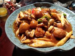 -东来菜馆•手抓海鲜家常菜•海鲜锅贴(鸽子窝店)