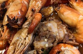 Braised Pork Ribs with Shrimp