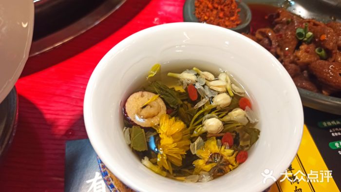 谭鸭血老火锅(公明旗舰店)八宝茶图片