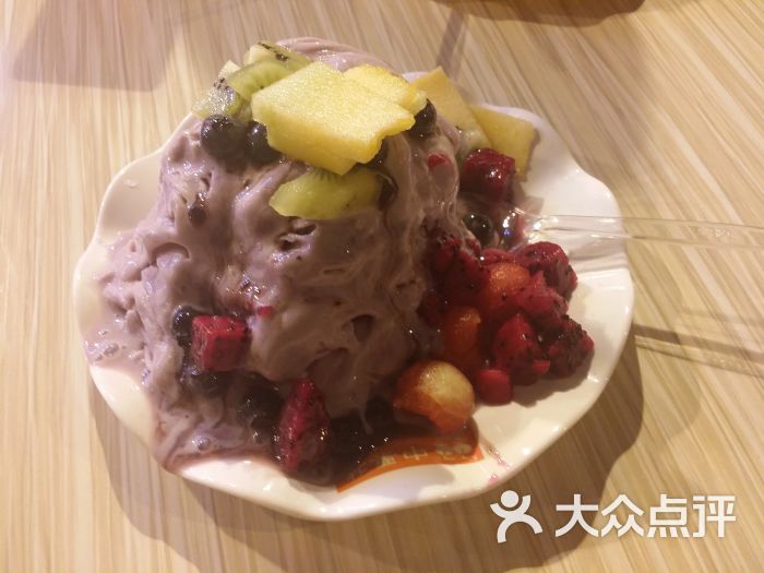 中栗华栗子刨冰(鞍山道店)香芋绵绵冰图片 - 第25张