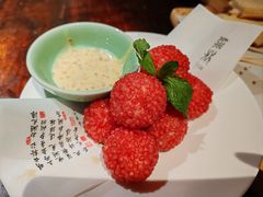 爆浆荔枝虾球-绿茶餐厅(昌平悦荟店)