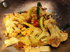香锅花菜-绿茶餐厅(西单老佛爷店)