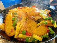 干锅土豆片-渝久隆·地道重庆味(护国寺店)
