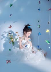 -虞美人汉服摄影