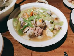 丝瓜豆腐花蛤汤-潮中人·潮州菜(益乐路店)
