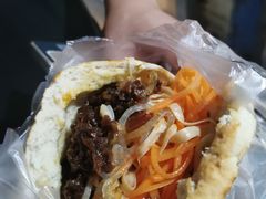 花干夹菜-三兄弟高炉烧饼