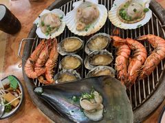 -大关领烤贝壳海鲜汤
