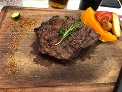 烤澳洲牛板腱牛扒-和平馆·地道港澳茶餐厅(西门口店)