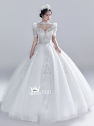 点击看大图 -艾拉·女王婚纱礼服馆