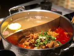 鲜牛杂鸳鸯锅-左庭右院鲜牛肉火锅(新梅广场店)