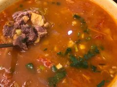 番茄牛腩汤-君霖海鲜私房菜(春柳店)