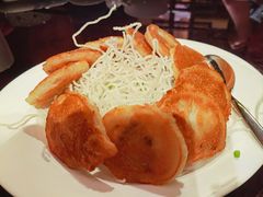 鹅肝酱煎藕夹-万豪中餐厅·粤菜·北京粤财JW万豪酒店