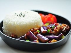 鱼香茄子米饭-李先生牛肉面大王(东营凯莱店)