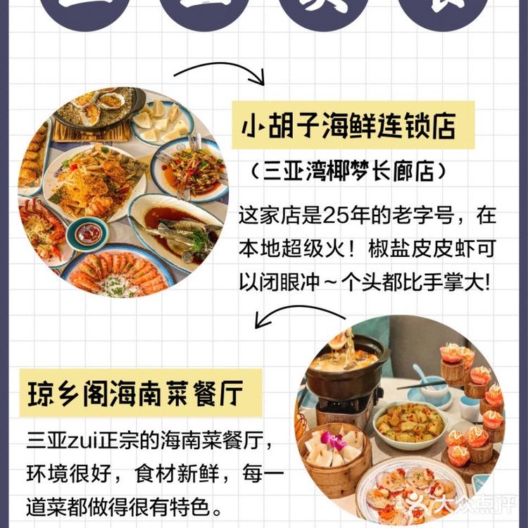 三亚美食🔥  一定要看这篇攻略‼️  