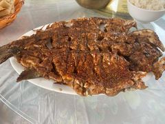 烤虹鳟鱼-何适山庄 ·可团建(水长城P2停车场店)