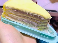 芋泥千层蛋糕切块-7cake憩刻生日蛋糕·下午茶(西安店)