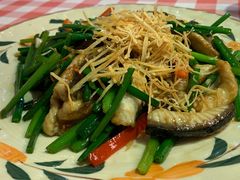 韭菜花炒顺德鳝柳-龙桥私厨·姜花菊花过桥鱼·顺德菜(容桂店)