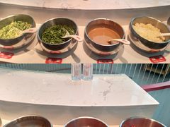 调料台-为什么牛潮汕牛肉火锅(中信广场店)