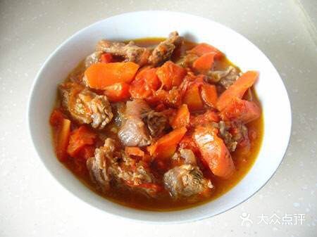 西红柿炖牛肉