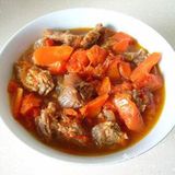 西红柿炖牛肉
