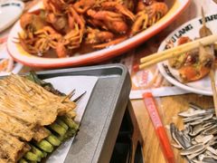 -東豫狼鲜货烧烤. 碳火烤鱼. 小龙虾(上海首店)