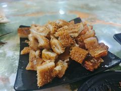 烤猪皮-乔岩保应烧烤店