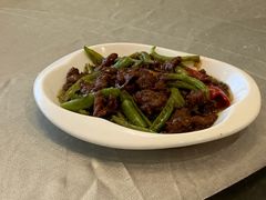杭椒牛柳-勺园中餐厅